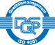 ISO 9001 blau